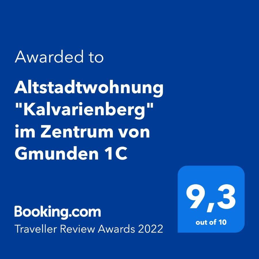 Altstadtwohnungen "Kalvarienberg 1C" & "Traunsee 3C" Im Zentrum Von Gmunden Esterno foto